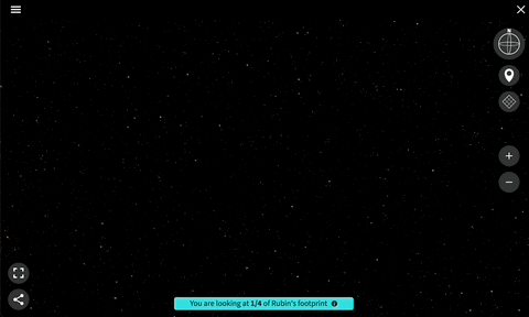 Screengrab of Skyviewer Explore page